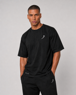 Oversized Tee — Black